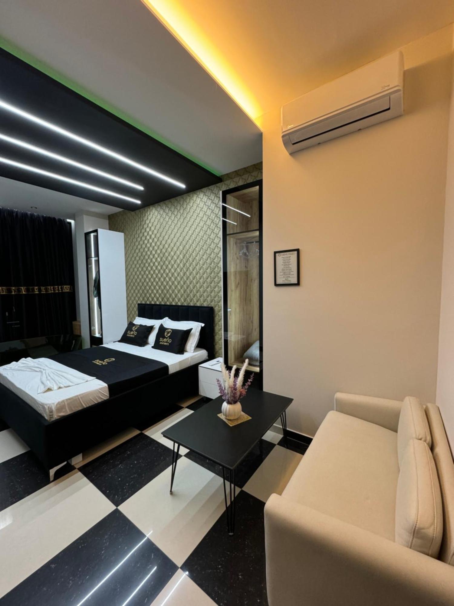 Sueno Apartments & Suites Тирана Экстерьер фото