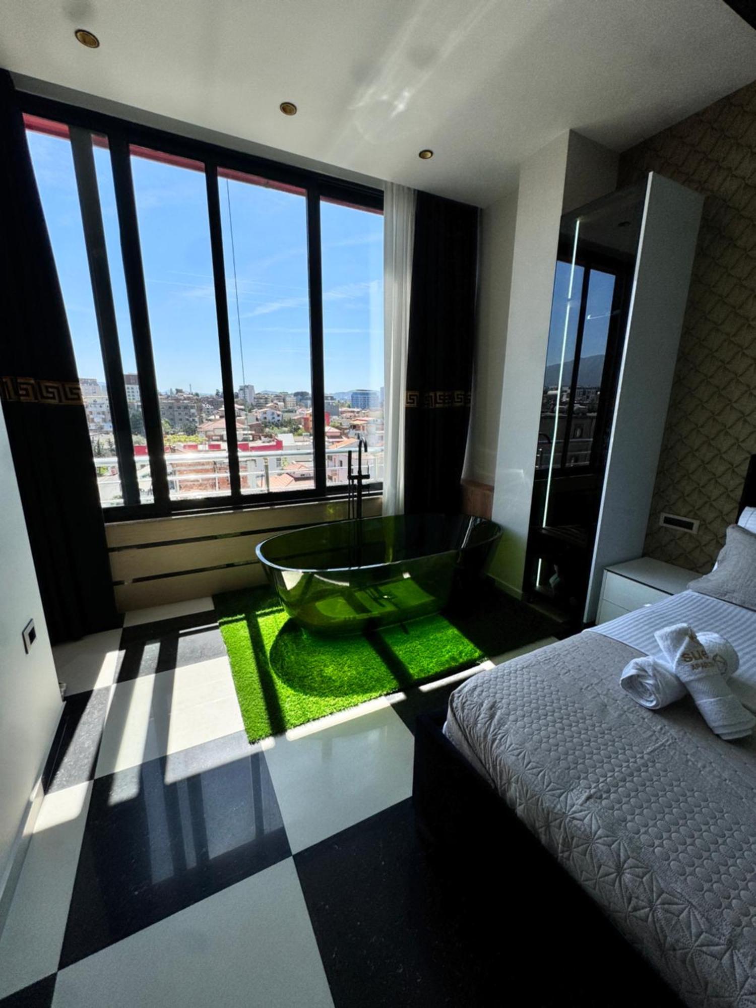 Sueno Apartments & Suites Тирана Экстерьер фото